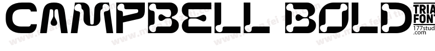 CAMPBELL Bold字体转换